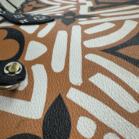 Genuine Louis Vuitton Neverfull NM Tote Limited Edition Crafty Monogram Giant MM - Picture 7 of 15